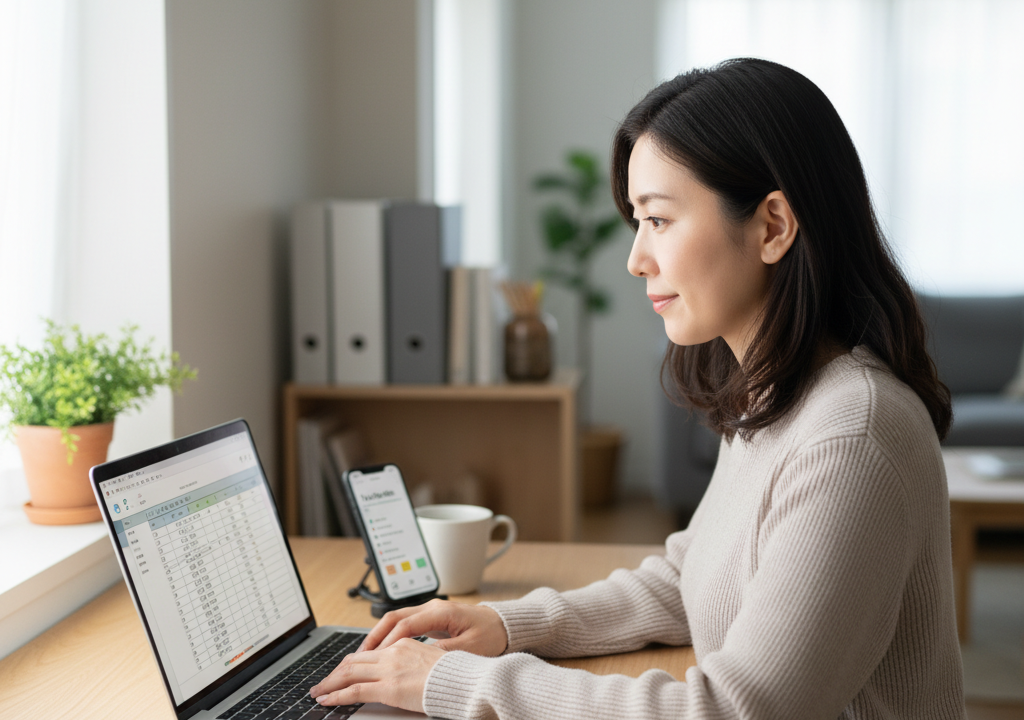 【未経験主婦の在宅データ入力】事例から探るリアルな一日と成功への視点💼📐