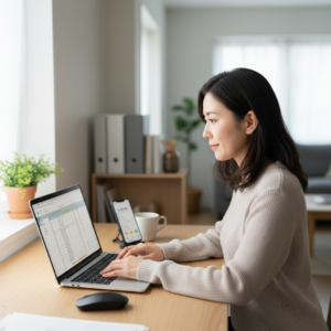 【未経験主婦の在宅データ入力】事例から探るリアルな一日と成功への視点💼📐