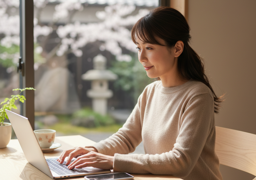 京の都より、在宅PC仕事への第一歩をお話しいたします🌸