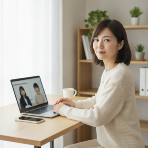 在宅PCワークの面接で自信を育む秘訣🌷心穏やかに臨むための準備