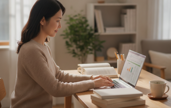 【主婦の在宅ワーク挑戦：応募から採用まで、成功への道筋を紐解く 📊📚】