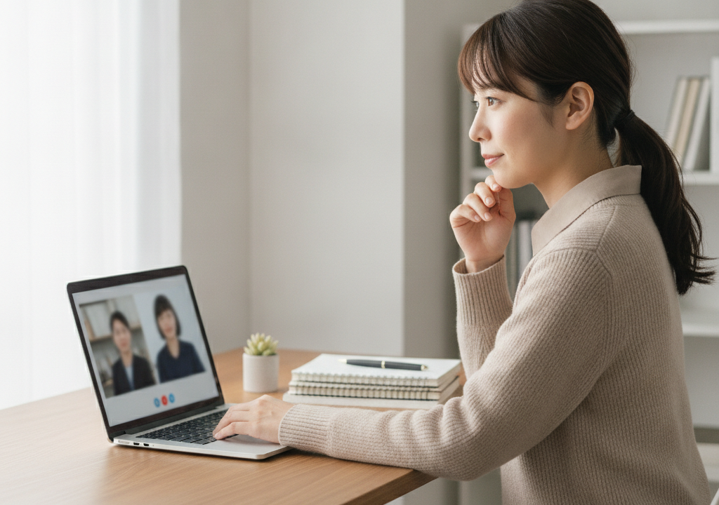 在宅PC面接、緊張していませんか？元エージェントが語る乗り越えるための準備と心構え🌷