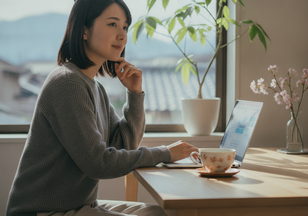 京都で変わる私の働き方。AIと向き合う27歳、在宅という選択🌸🍵